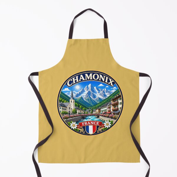 Item preview, Chamonix, France - Mont Blanc Alpine Village designed and sold by Myra365Art.
