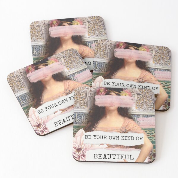 Item preview, Inspirational Collage: "Be your own kind of Beautiful" designed and sold by SouthPrints.