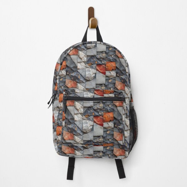 Item preview, Rustic Broken Stone and Concrete Mosaic Seamless Pattern designed and sold by NTGUILTY.