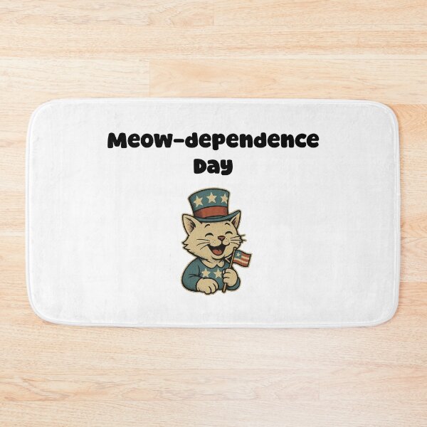 Item preview, Meow-dependence Day Patriotic Feline Celebration designed and sold by Dreamsartistry.