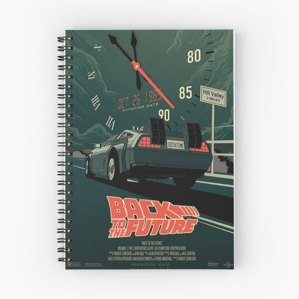 Item preview, Back to the Future Vintage: Retro 80s Time Machine Sci-Fi Fan Art designed and sold by benja-08.