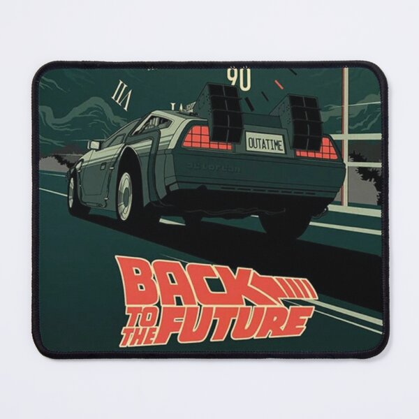 Item preview, Back to the Future Vintage: Retro 80s Time Machine Sci-Fi Fan Art designed and sold by benja-08.