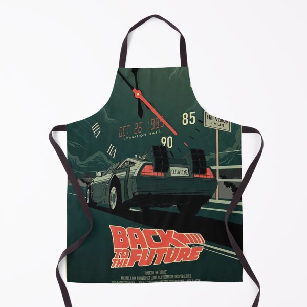 Item preview, Back to the Future Vintage: Retro 80s Time Machine Sci-Fi Fan Art designed and sold by benja-08.