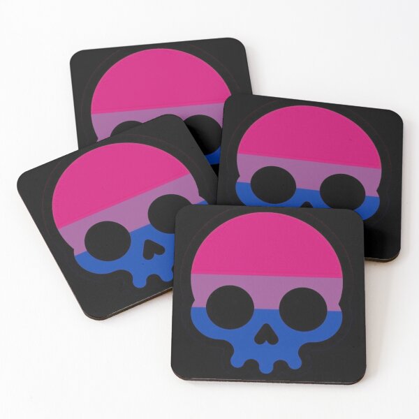 Item preview, BISEXUAL SKULL designed and sold by VoltageStone.