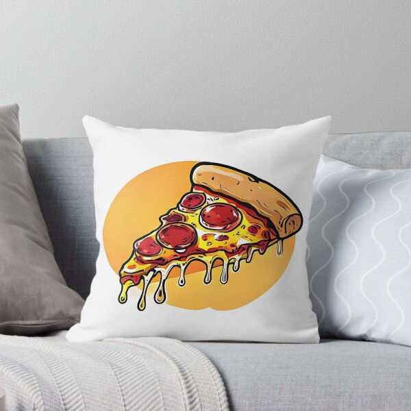 Item preview, Retro Slice: 1970s Pepperoni Pizza Vintage Melted  designed and sold by Mercella-Inc.
