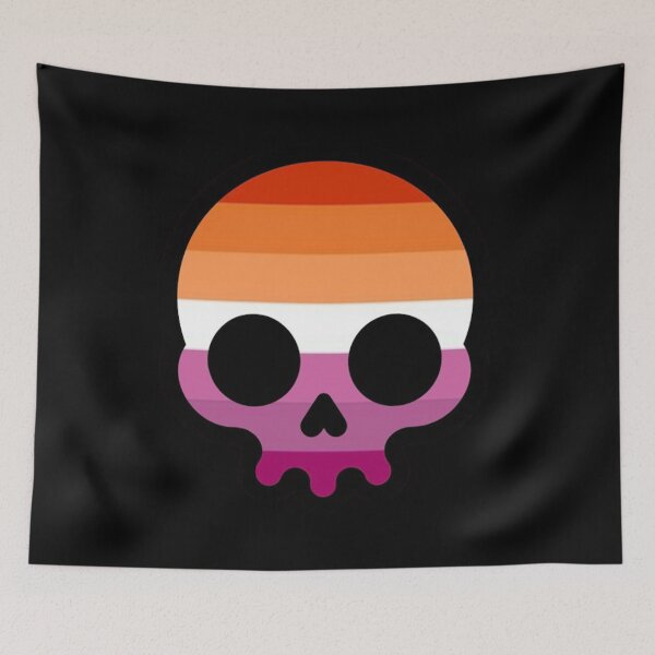 Item preview, LESBIAN SKULL designed and sold by VoltageStone.