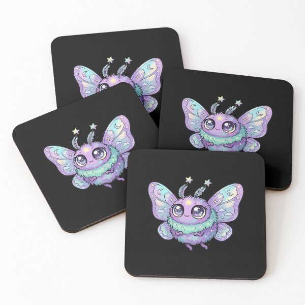 Item preview, Lavender Shimmering Celestial Winged Chibi designed and sold by Emegan Print Art.