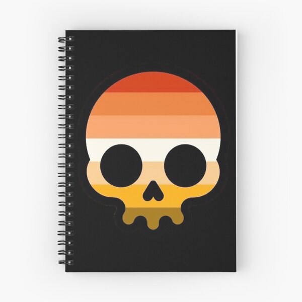 Item preview, BUTCH SKULL (orange) designed and sold by VoltageStone.