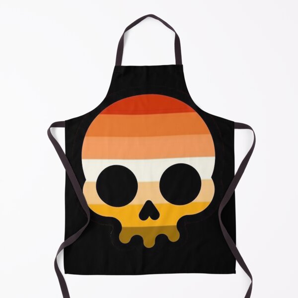 Item preview, BUTCH SKULL (orange) designed and sold by VoltageStone.