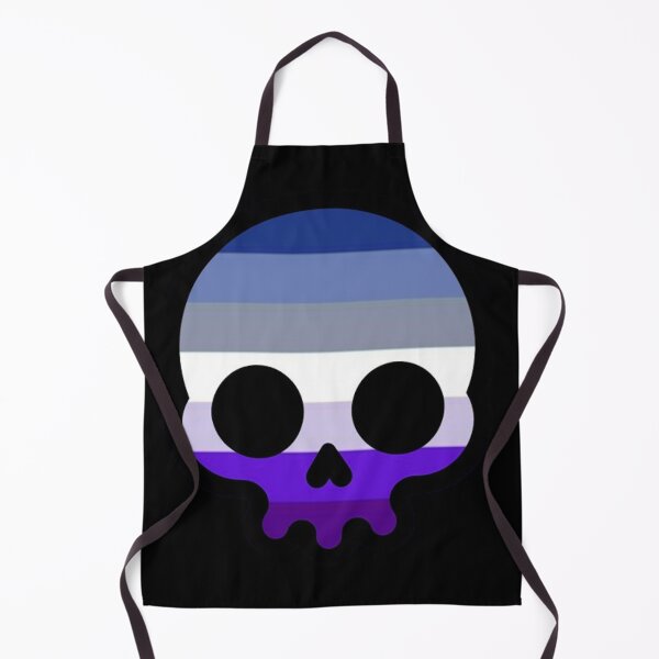 Item preview, BUTCH SKULL (blue) designed and sold by VoltageStone.