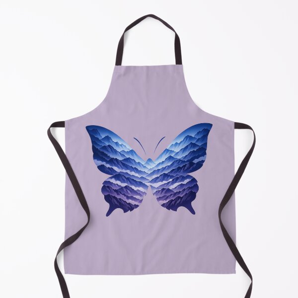 Item preview, Indigo Mountains Butterfly: Whisper of Wilderness designed and sold by Endless7Art.