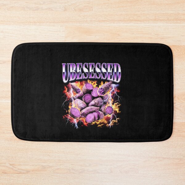 Item preview, Funny Ubesessed Purple Yam Ube Food Pun designed and sold by elderberry.