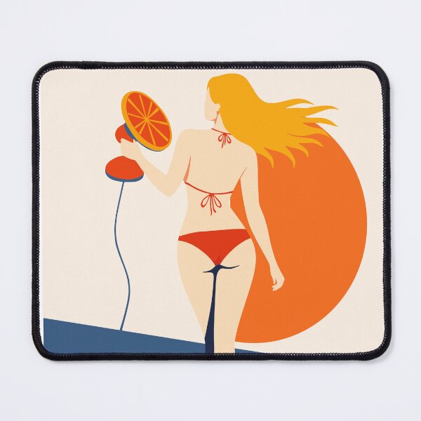 Item preview, Woman Red Bikini Art designed and sold by Studio pod Burom.
