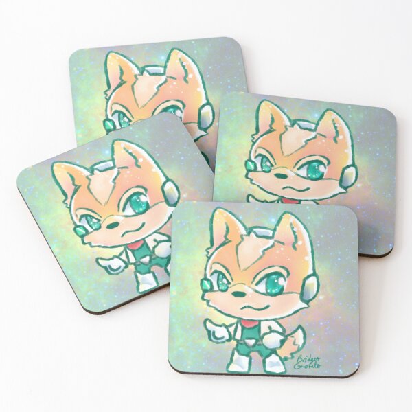Item preview, Kawaii Starry Vulpine - Fox designed and sold by BonBonBunny.