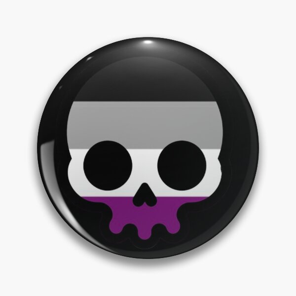 Item preview, ASEXUAL SKULL designed and sold by VoltageStone.