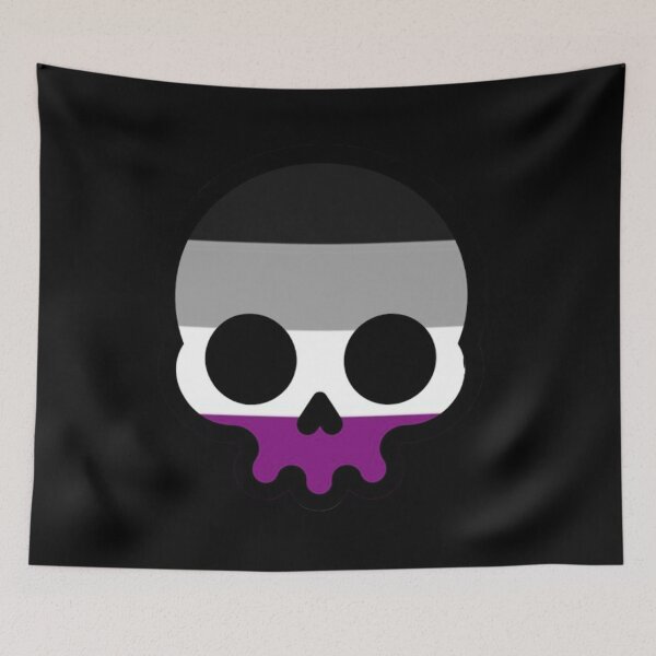 Item preview, ASEXUAL SKULL designed and sold by VoltageStone.