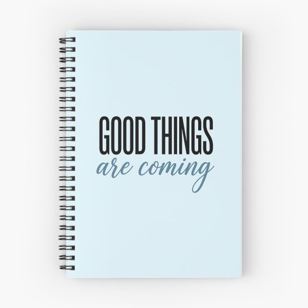 Item preview, Good Things Are Coming Positive Mindset Typography Design designed and sold by JulyClub.