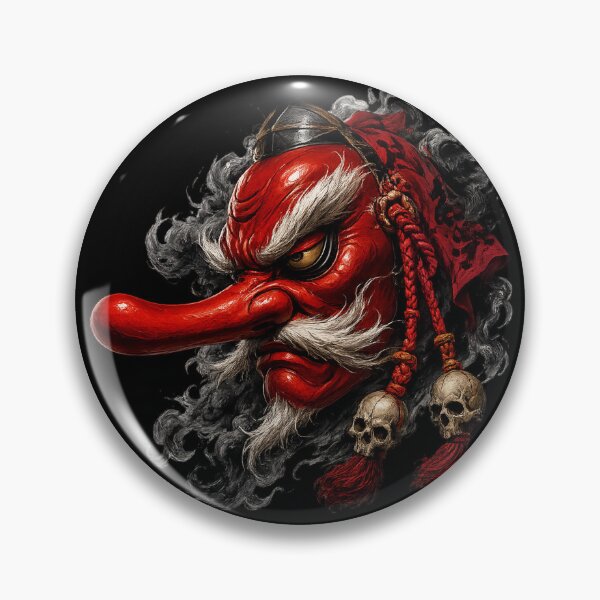 Item preview, Art Tengu mask designed and sold by garcesrick.