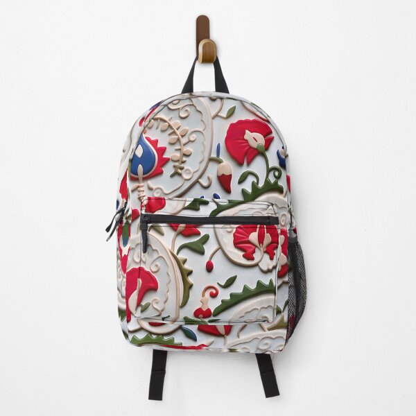 Item preview, Uzbekistan Suzani Floral Pattern designed and sold by Vicky Brago-Mitchell®.