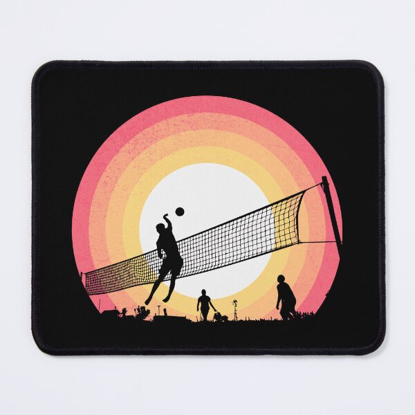 Item preview, Silhouette Beach Volleyball Sunset Game designed and sold by AnAzArt.