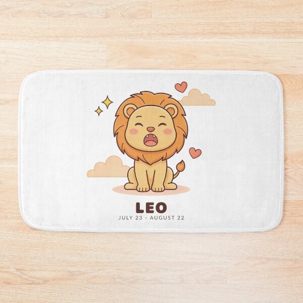 Item preview, Cute Leo Zodiac Sign Kawaii Lion | Leo Birthday Astrology Gift designed and sold by Cool-cat-art.