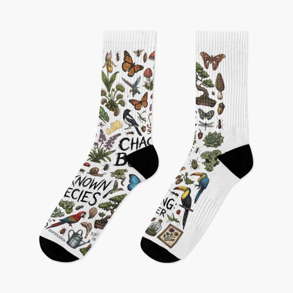 Item preview, Chaotic Botanica Surreal Ecologies Illustration Print - Vintage Nature and Cabinet of Curiosities Art - Unknown Species Botanical Pattern Design designed and sold by afarkar.