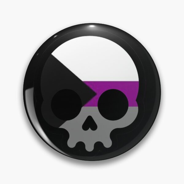 Item preview, DEMISEXUAL SKULL designed and sold by VoltageStone.