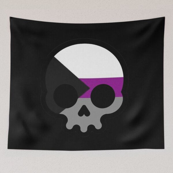 Item preview, DEMISEXUAL SKULL designed and sold by VoltageStone.