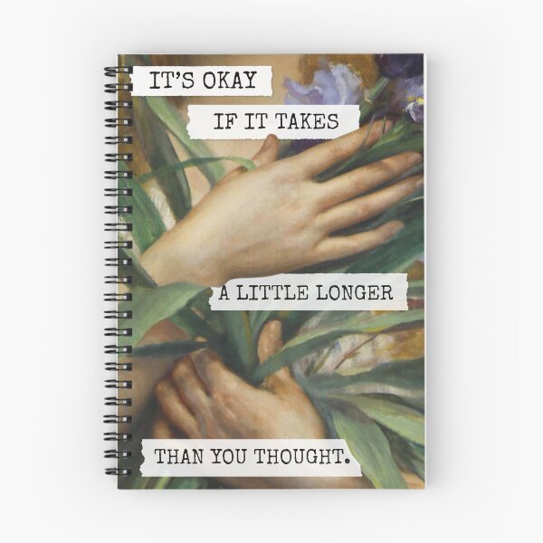 Item preview, Inspirational Collage: "It's ok if it takes a little longer than you thought" designed and sold by SouthPrints.