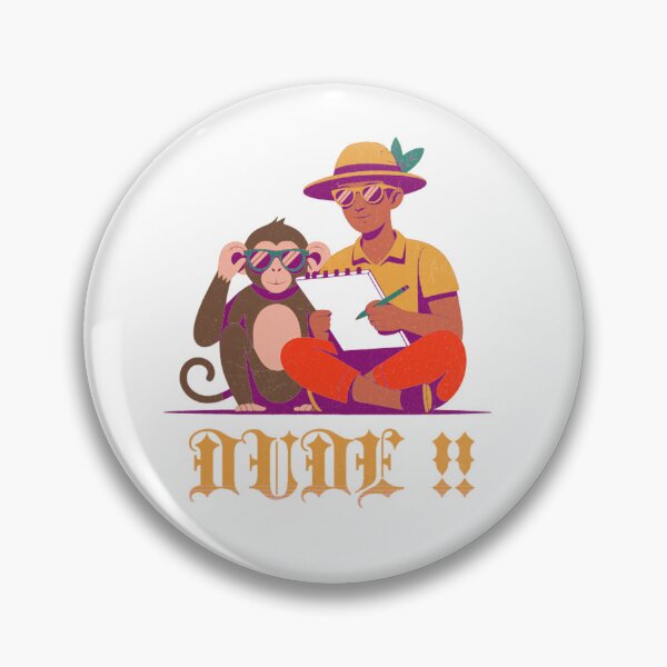 Item preview, Monkey cartoon funny t shirt and sticker item gifts designed and sold by Love Gifts.