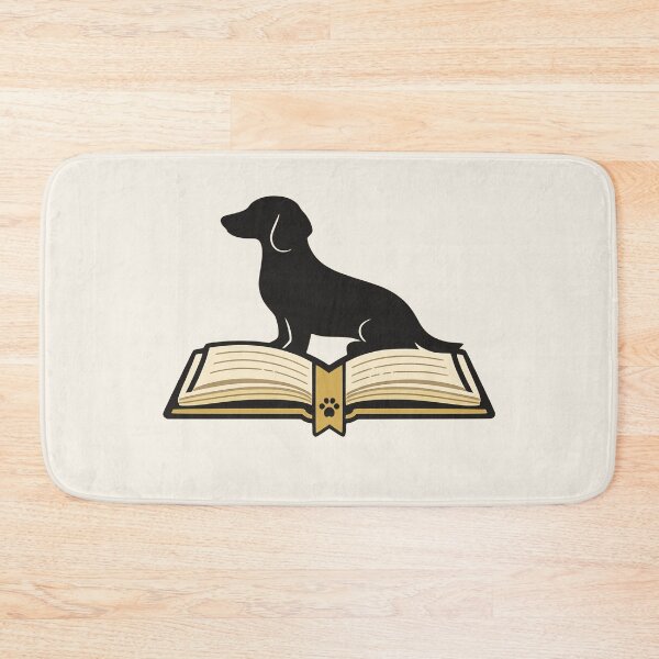 Item preview, Dachshund Book Lover Paw Bookmark designed and sold by Corvoria.