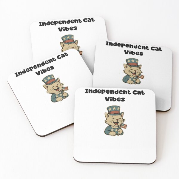 Item preview, Independent Cat Vibes Relaxed Feline Lover Design designed and sold by Dreamsartistry.