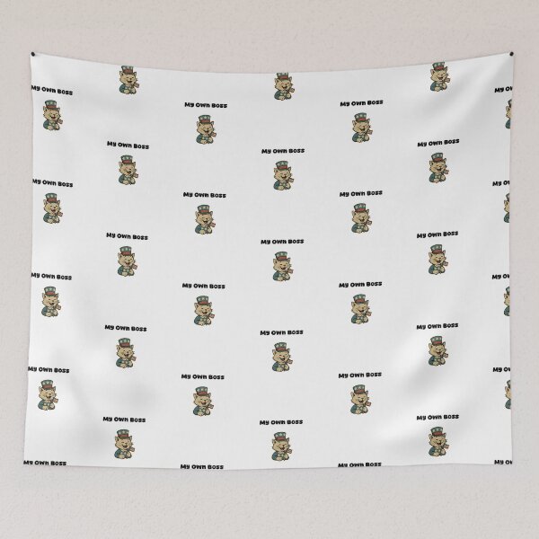 Item preview, My Own Boss Independent Cat Lover Attitude Design designed and sold by Dreamsartistry.