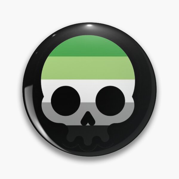 Item preview, AROMANTIC SKULL designed and sold by VoltageStone.