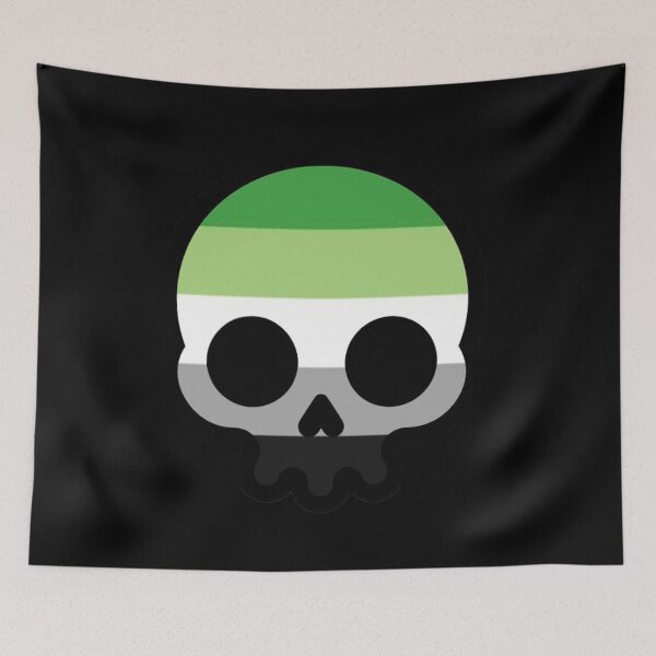 Item preview, AROMANTIC SKULL designed and sold by VoltageStone.