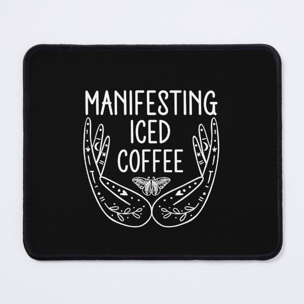 Item preview, Manifesting Iced Coffee - Funny Mystical Tarot Caffeine Humor designed and sold by the-Z3nith.