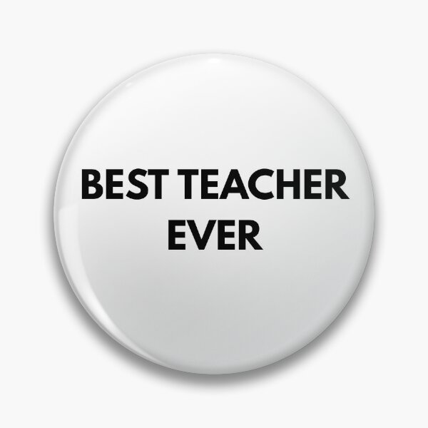 Item preview, Best Teacher Ever Design designed and sold by ModernMoodCo.