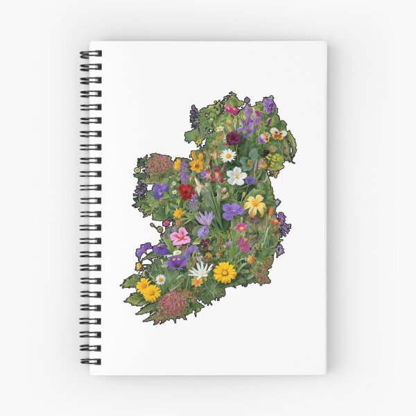 Item preview, Ireland Map Floral Design  designed and sold by heartofireland.
