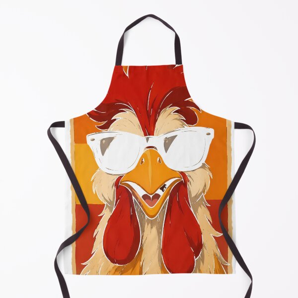 Item preview, Cool Rooster With Sunglasses – Retro Funny Chicken Vintage Art designed and sold by Hollow Moon Studios..