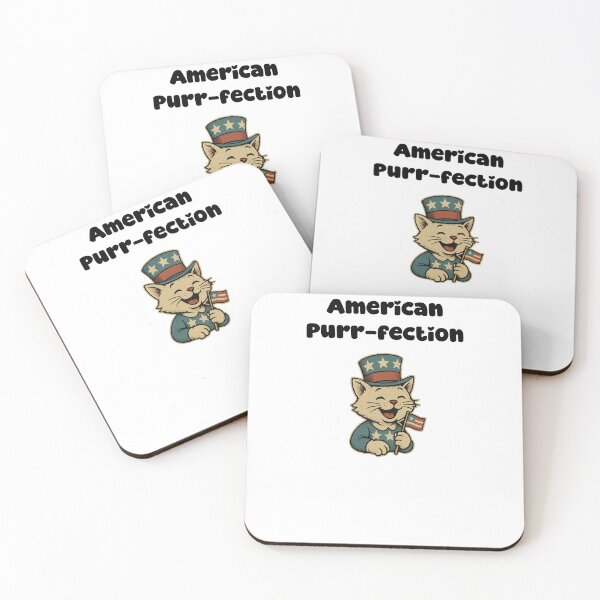 Item preview, American Purr-fection Patriotic Feline Pride Design designed and sold by Dreamsartistry.