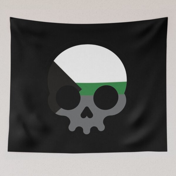 Item preview, DEMIROMANTIC SKULL designed and sold by VoltageStone.