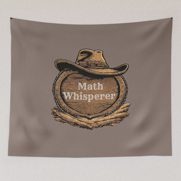 Item preview, Western Math Whisperer - Funny Math Gift designed and sold by Endless7Art.