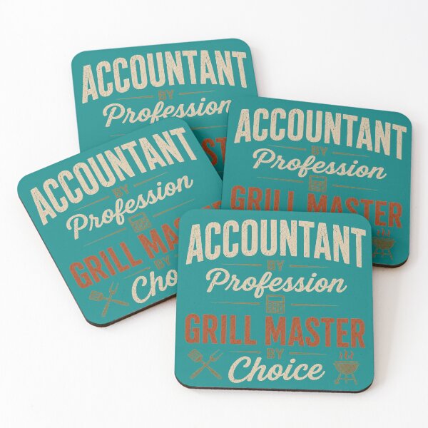 Item preview, Accountant Grill Master Funny Quote designed and sold by Meandmyshop.