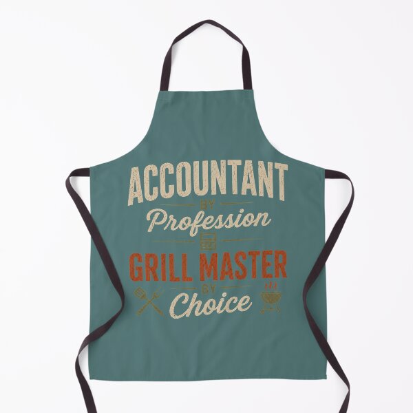 Item preview, Accountant Grill Master Funny Quote designed and sold by Meandmyshop.