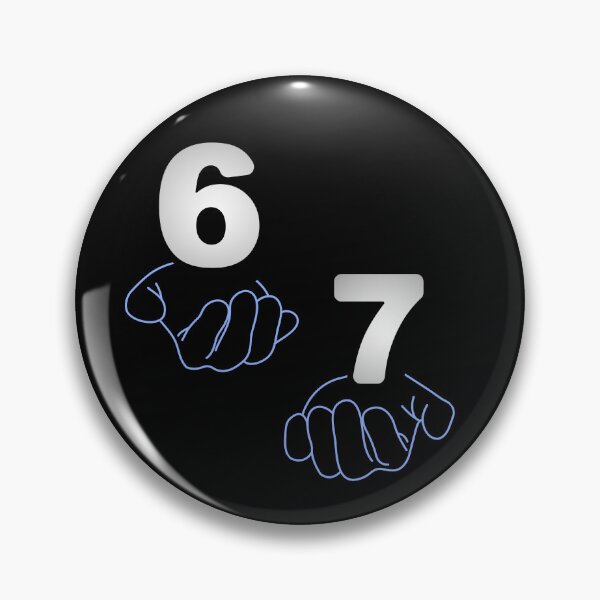 Item preview, 6 7 six seven gen alpha slang  designed and sold by Serce w tej sztuce.