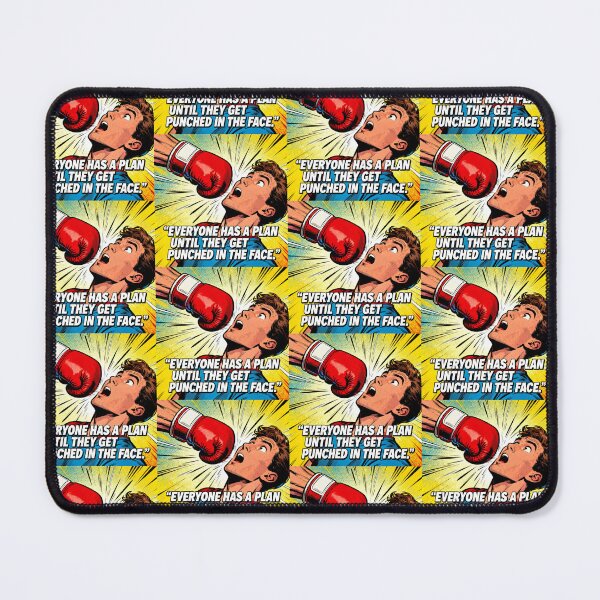 Item preview, Mike Tyson Inspired - Everyone Has a Plan Until They Get Punched in the Face – Boxing Motivation Pop Art, Knockout Fighter Poster, Combat Sports Quote Design, Colourful designed and sold by Donsean22.