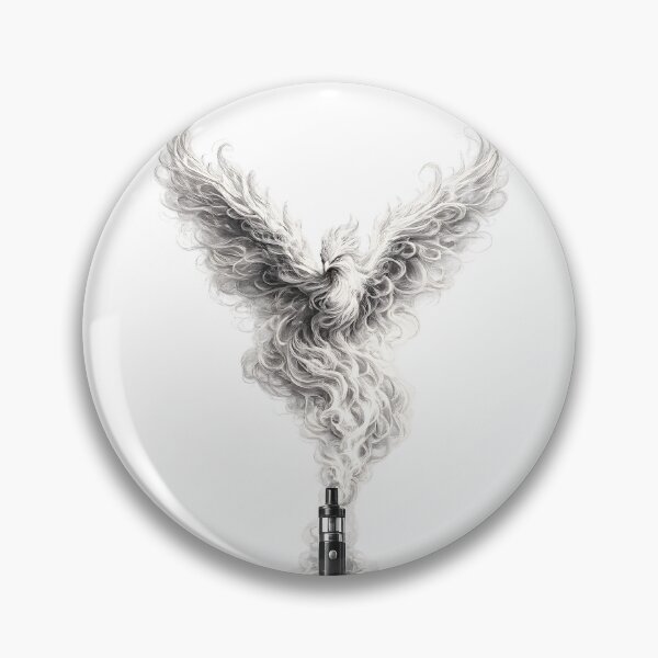 Item preview, Vapor Phoenix – Rising Smoke Vape Art designed and sold by House of Taste Vape Designs.