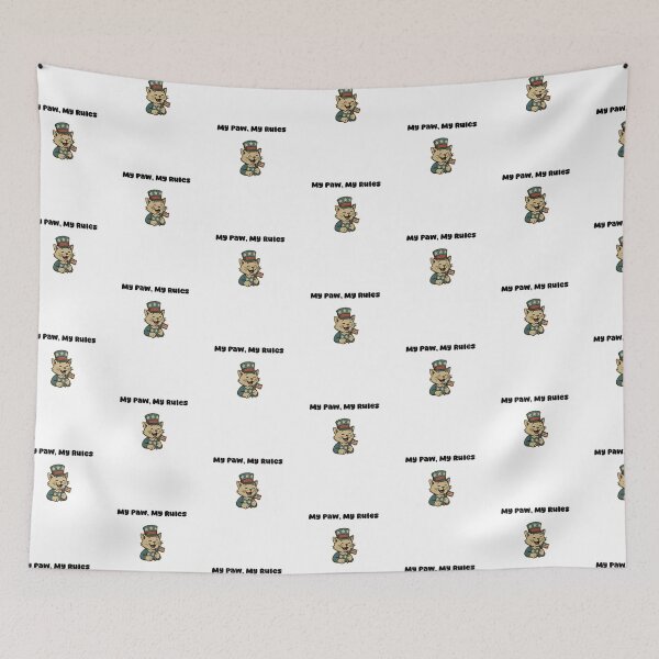 Item preview, My Paw My Rules Independent Cat Lover Statement designed and sold by Dreamsartistry.