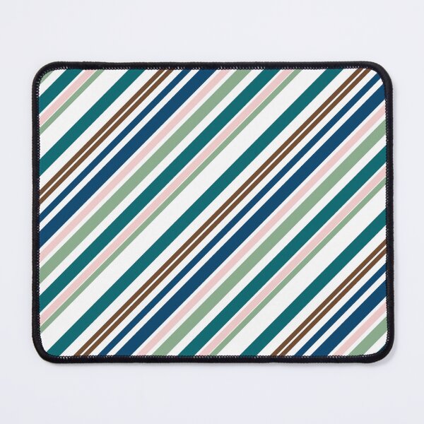 Item preview, Coastal Serenity Diagonal Stripe Pattern designed and sold by daphsam.