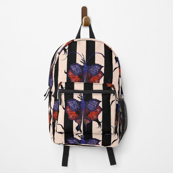 Item preview, Vintage Gothic Butterfly Stripe Pattern designed and sold by VirtuallyCreativ .